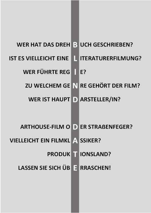 Hauptfoto Blind Date