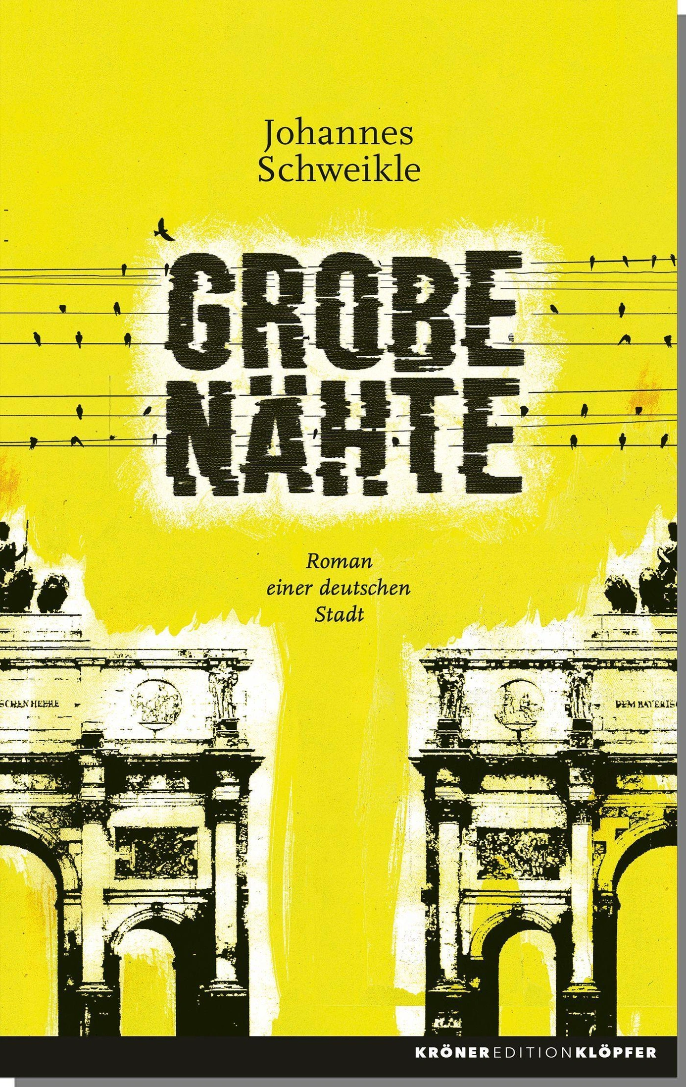 Hauptfoto Lesung mit Johannes Schweikle: Grobe Nähte - Roman einer deutschen Stadt