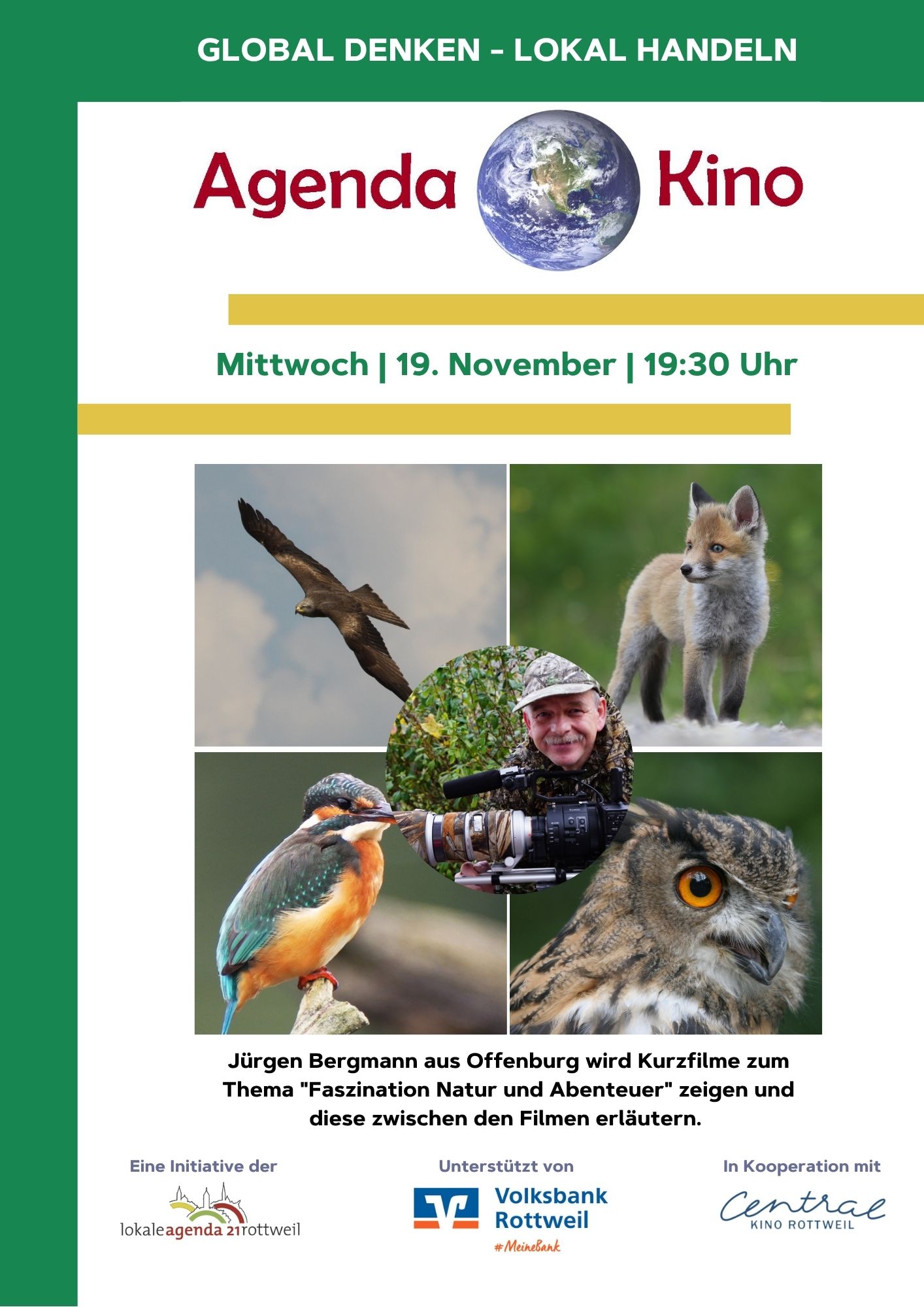 Hauptfoto Kurzfilme zum Thema Faszination Natur und Abenteuer