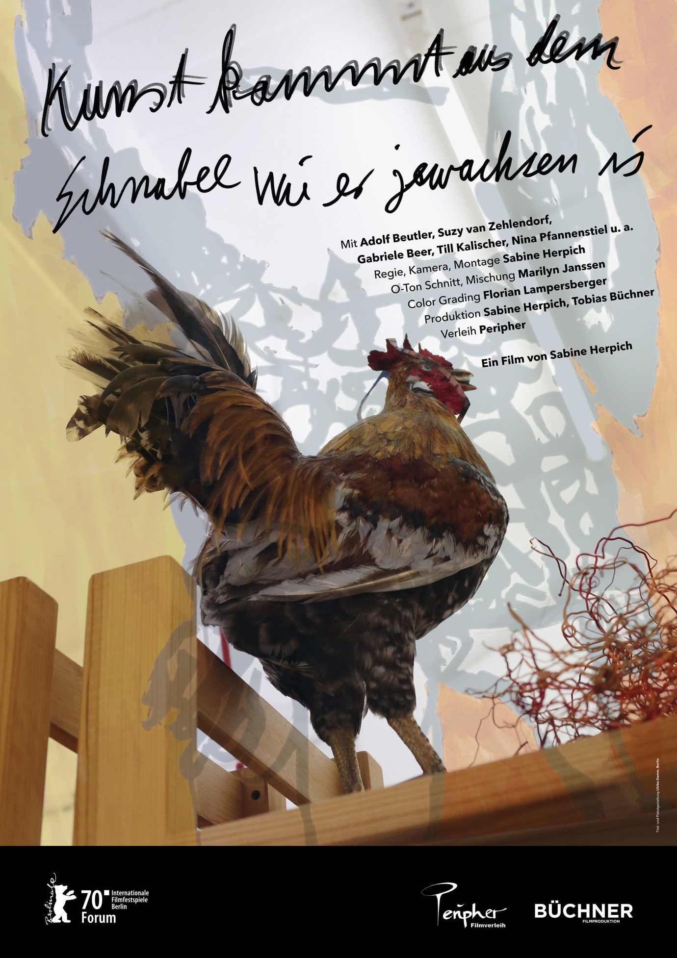 Hauptfoto Kunst kommt aus dem Schnabel wie er gewachsen ist