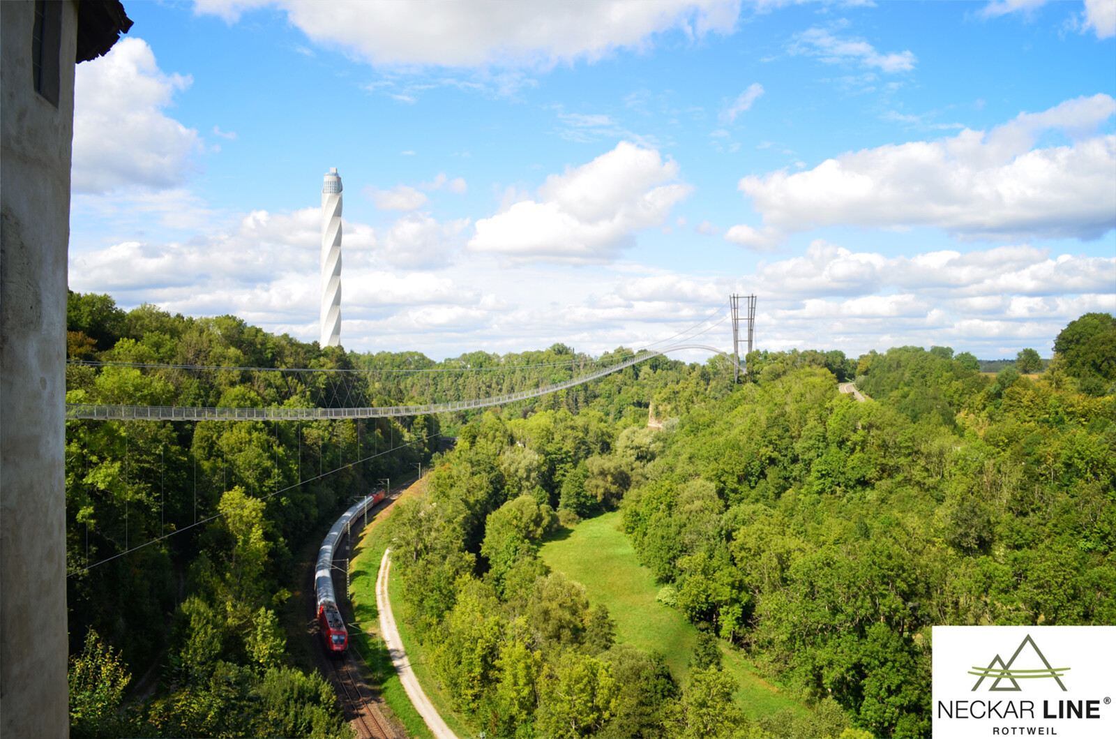 Foto Eröffnungswochenende der Hängebrücke NECKARLINE