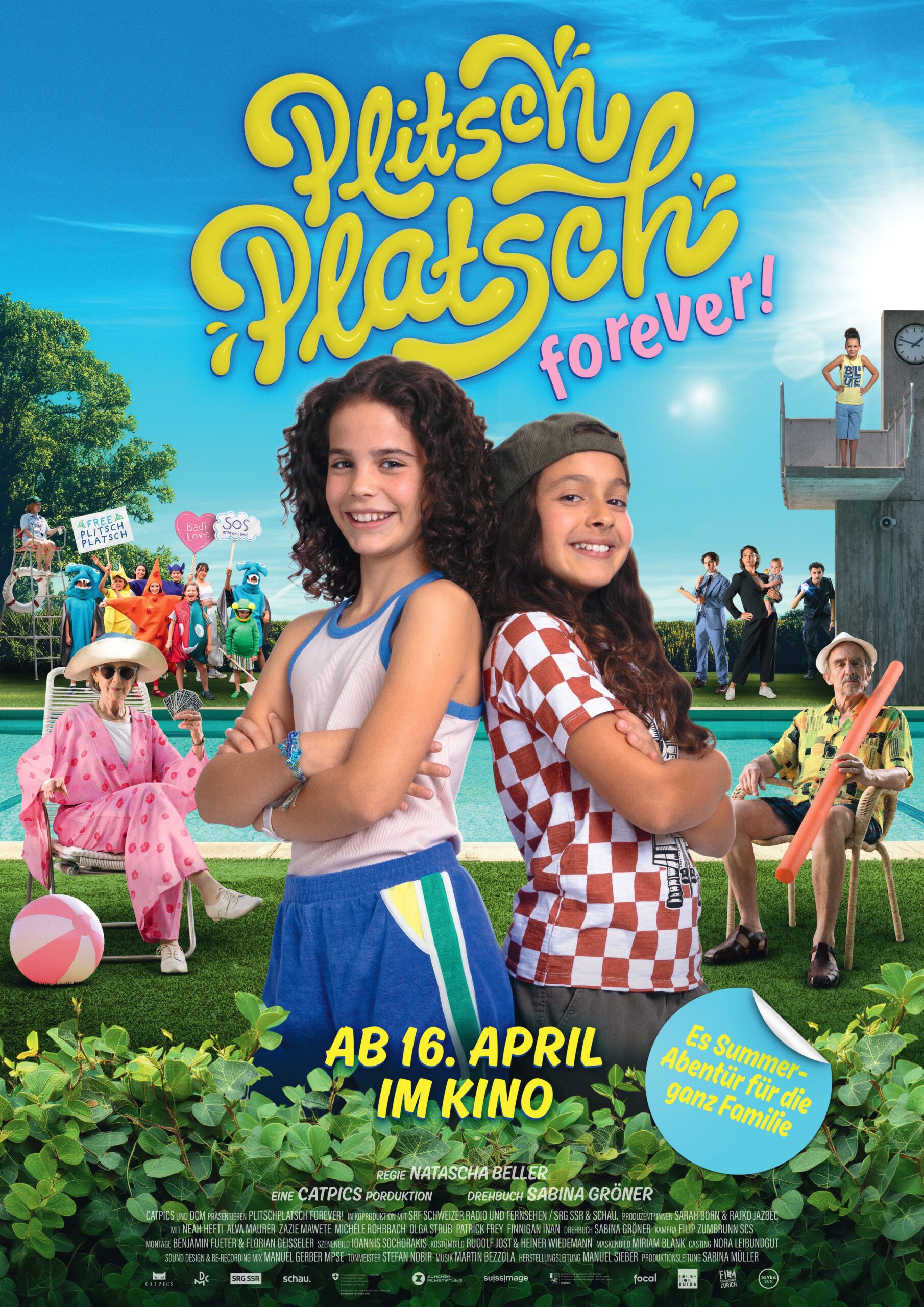 Foto Filmclub Abend<br/>
Plitsch Platsch Forever!
